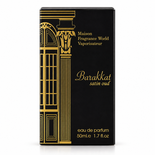 Barakkat Satin Oud Eau de Parfum – 50 ml – Made in U.A.E.