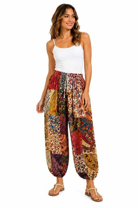 Indiase Patchwork Harembroek