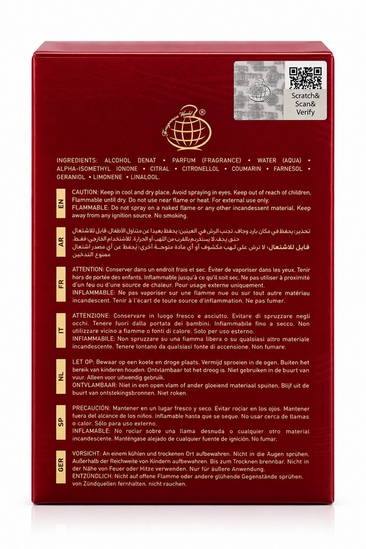 Scandant Homme by John Gustav – Eau de Parfum 100 ml – Made in UAE