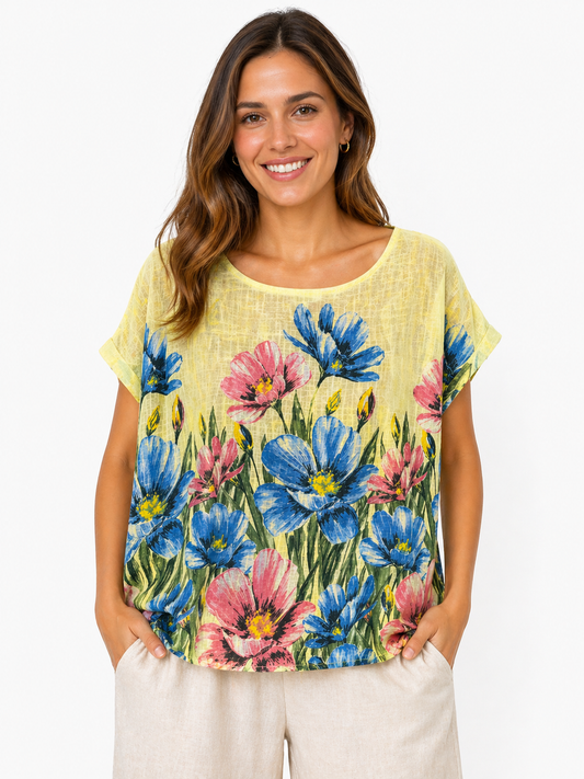 Luchtige Bloemen Top