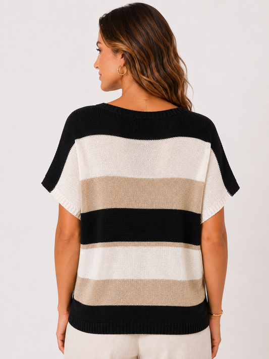 Rosalie Streepjes Top