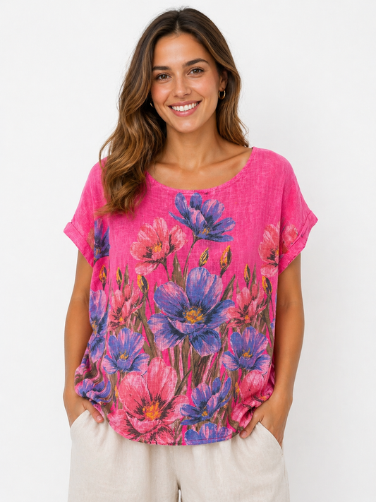 Luchtige Bloemen Top