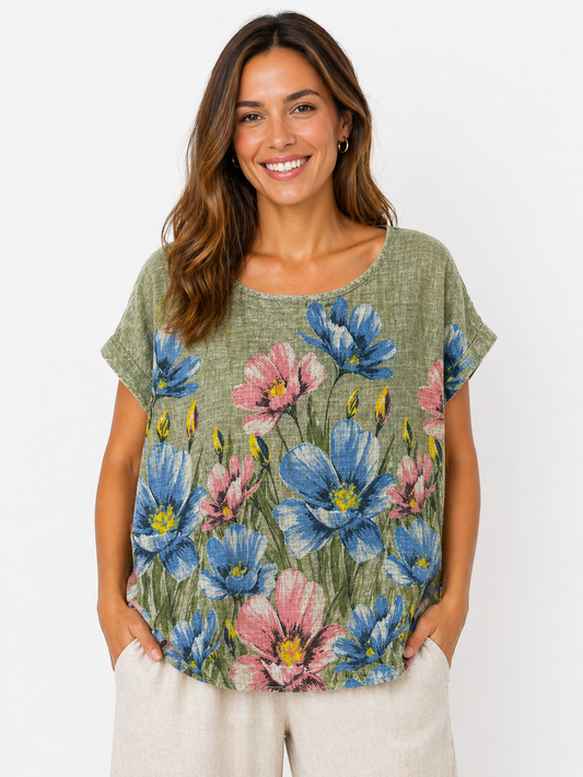 Luchtige Bloemen Top