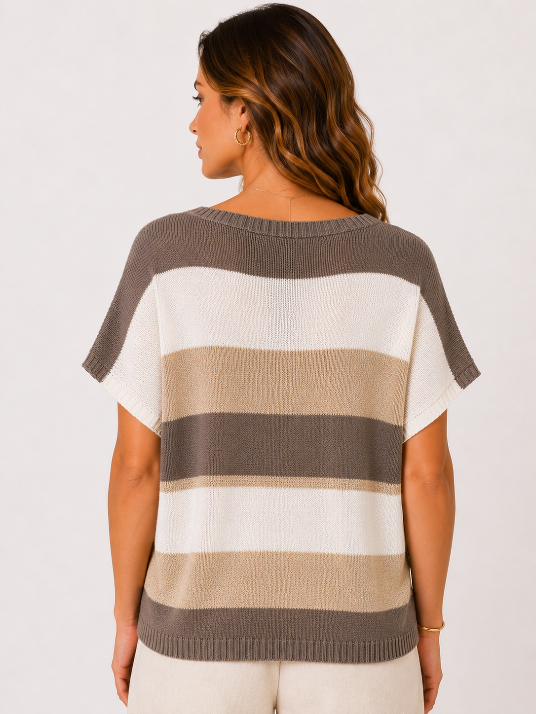 Rosalie Streepjes Top