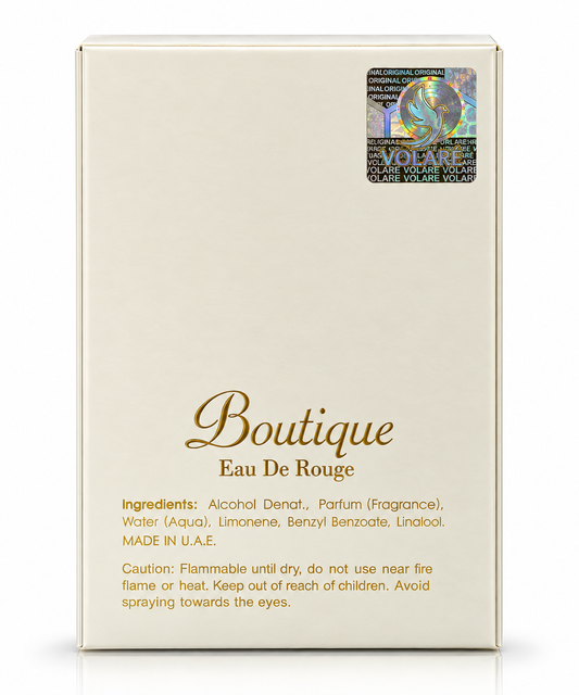 Volaré Boutique Eau De Rouge Eau de Parfum – 100 ml – Made in U.A.E.