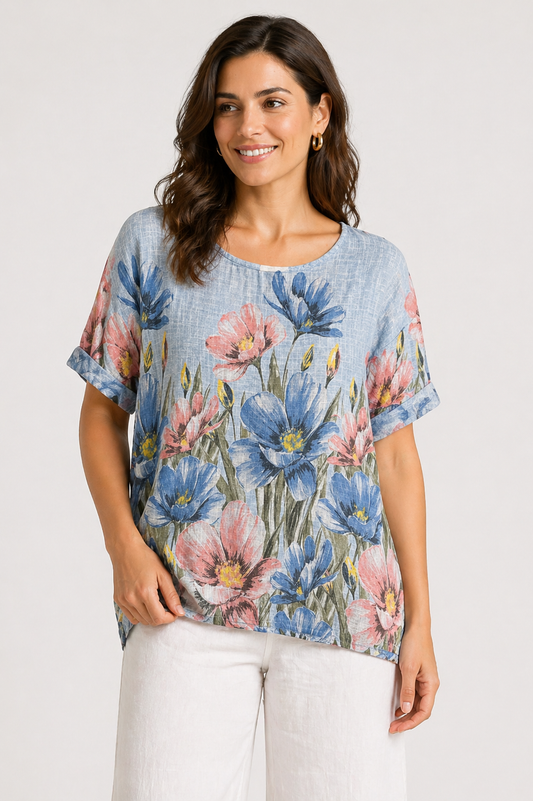 Luchtige Bloemen Top
