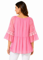 Bella Lace Detail Blouse