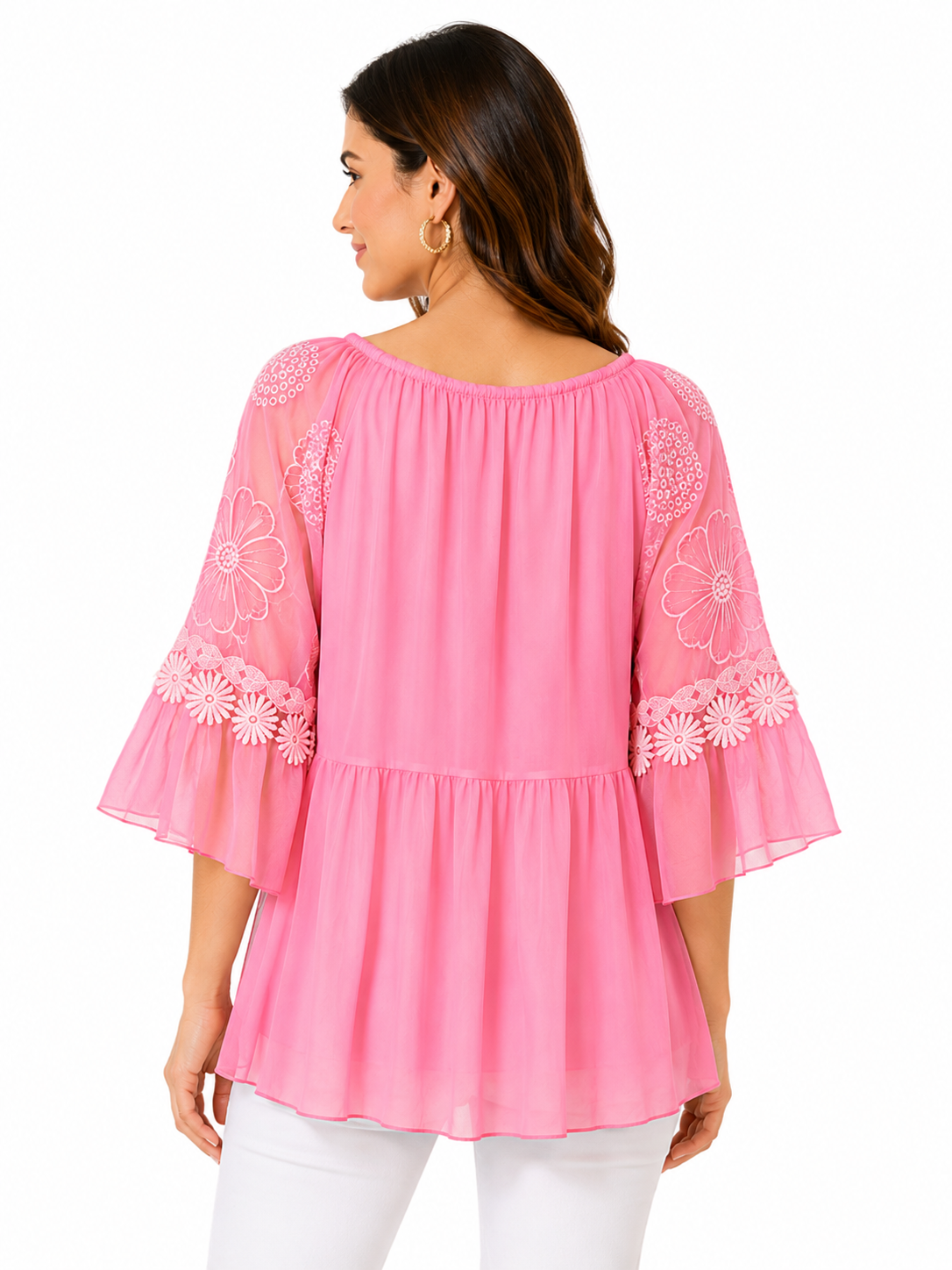 Bella Lace Detail Blouse
