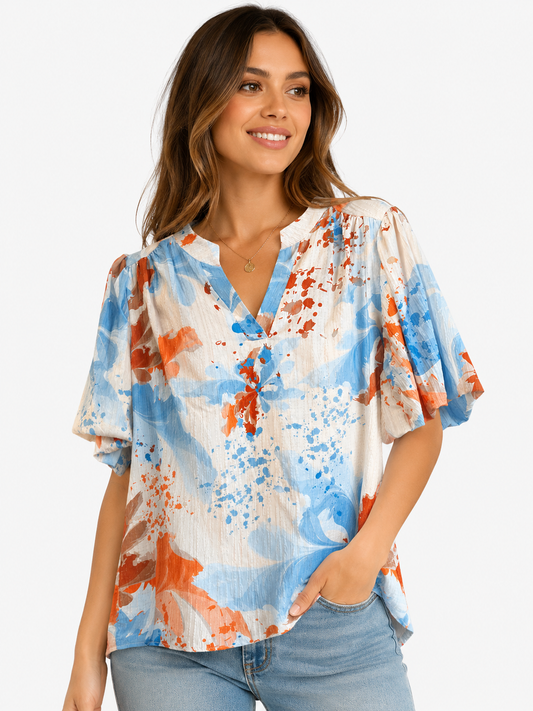 Sunset Bloom Blouse