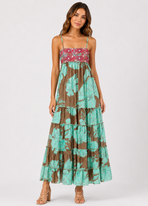 Isla Embroidered Boho Maxi Dress