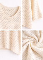 Boho Gebreide Blouse – Licht en Elegant