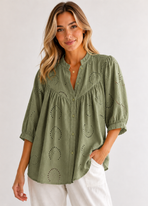 Elara Cotton Luxe Top