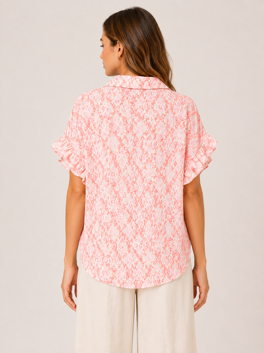 Mila Geometric Blouse