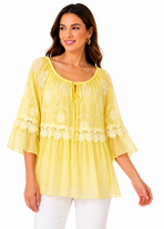 Bella Lace Detail Blouse
