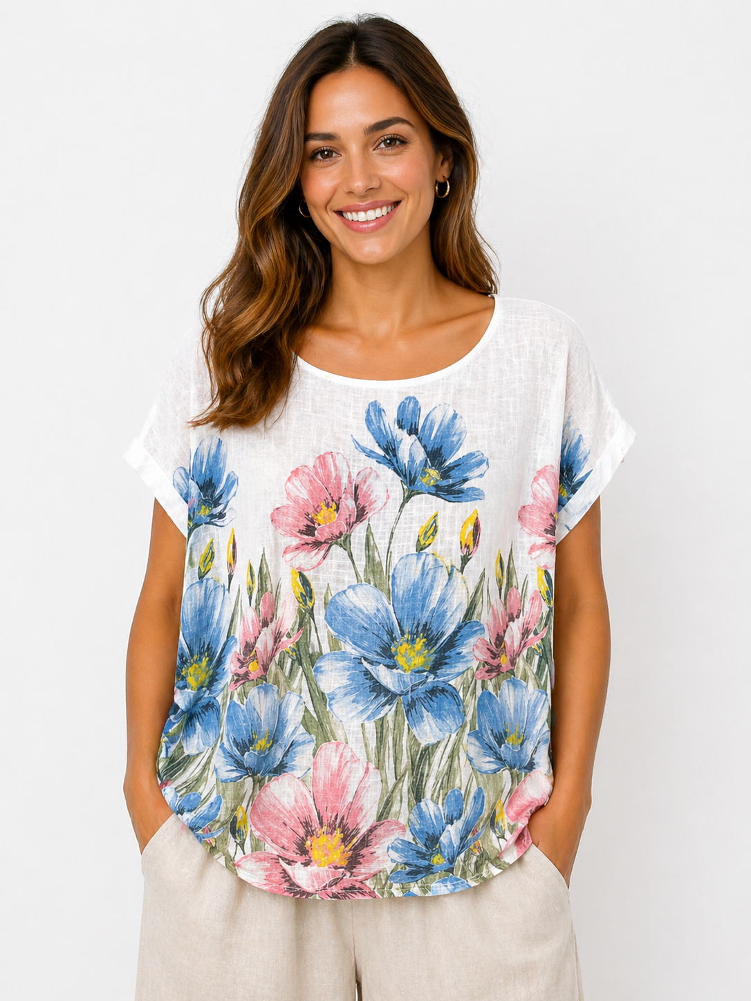 Luchtige Bloemen Top