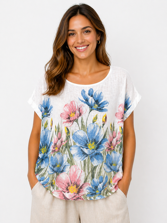 Luchtige Bloemen Top