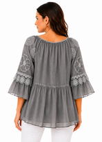 Bella Lace Detail Blouse