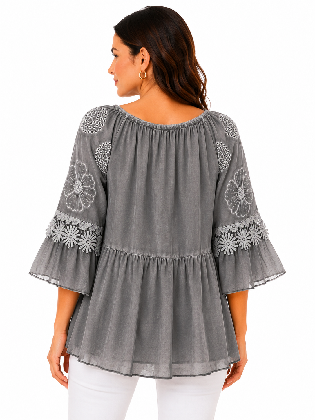 Bella Lace Detail Blouse
