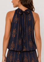 Elegante Palmprint Tweedelige Set