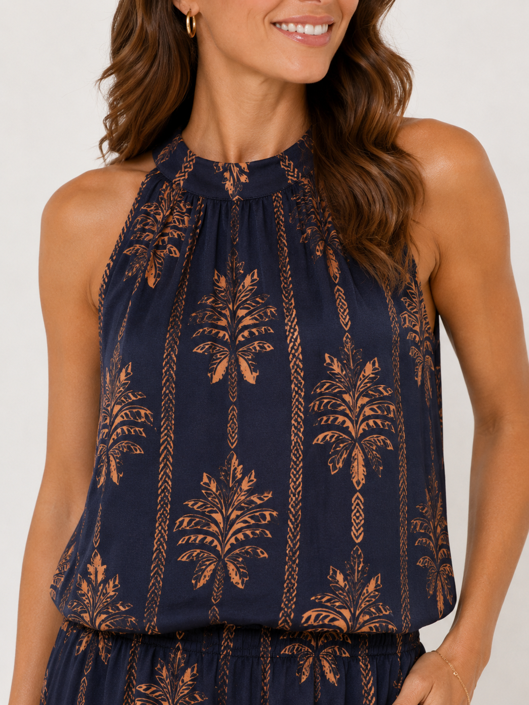 Elegante Palmprint Tweedelige Set