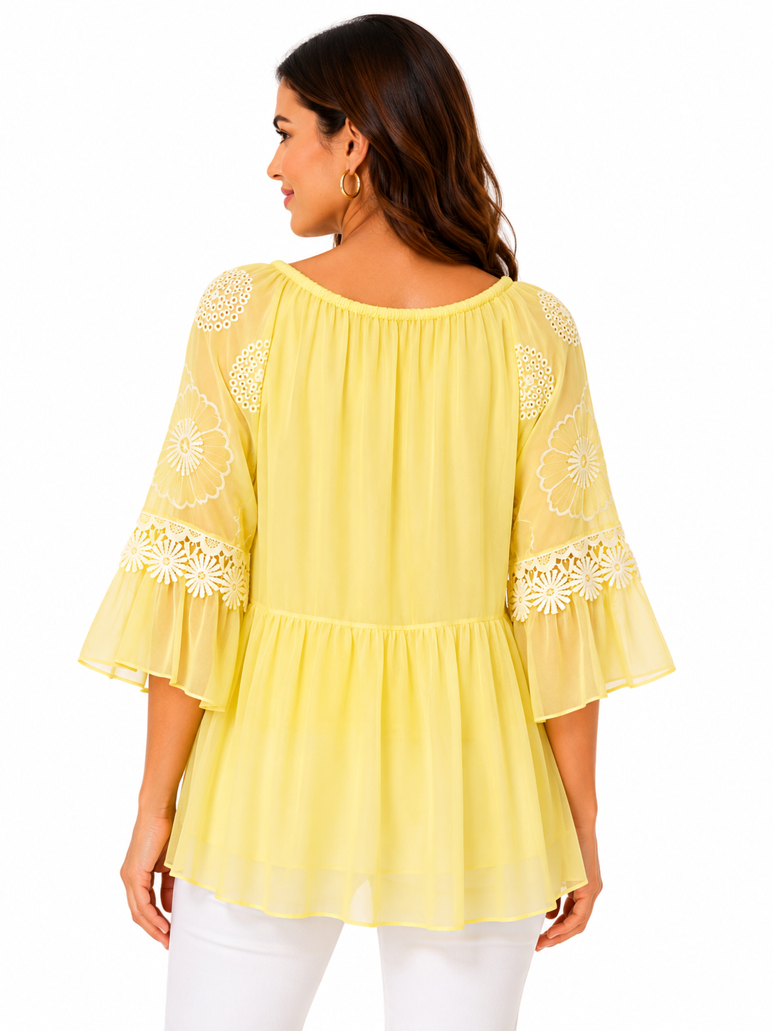 Bella Lace Detail Blouse