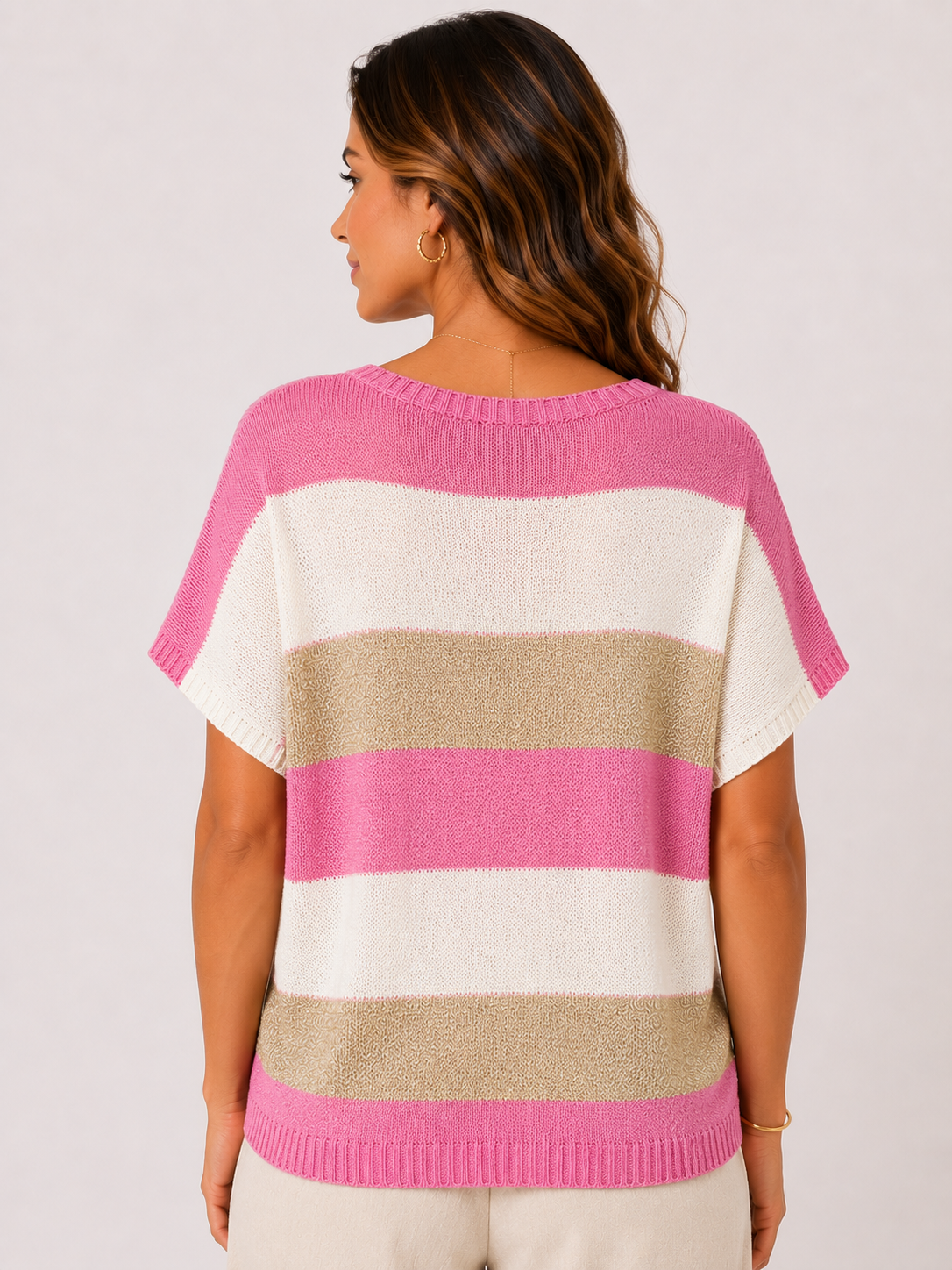 Rosalie Streepjes Top