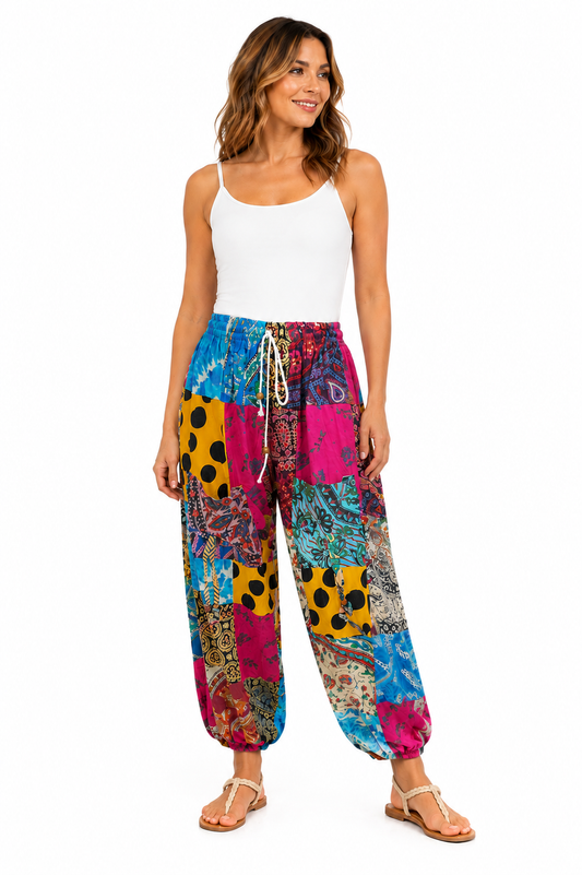 Indiase Patchwork Harembroek