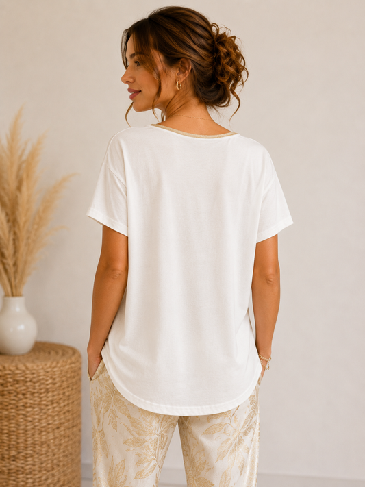 Isabella V-hals Top
