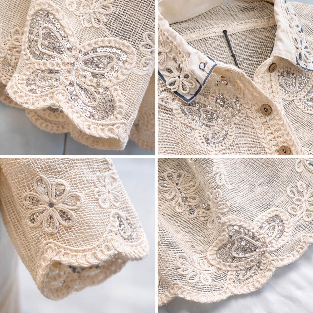 Designer Kant Blouse – Elegant & Tijdloos