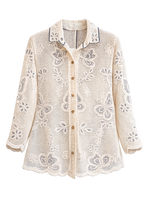 Designer Kant Blouse – Elegant & Tijdloos