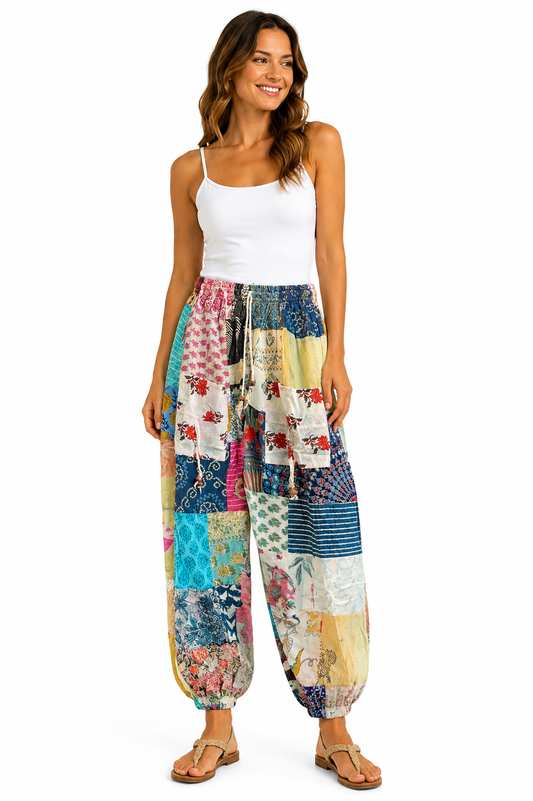 Indiase Patchwork Harembroek