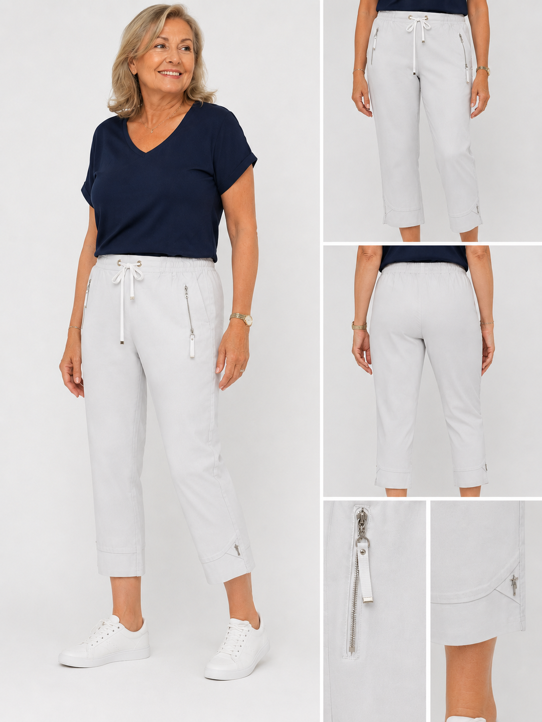 Olivia Comfort Stretch Driekwartbroek