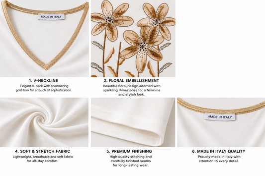Isabella V-hals Top