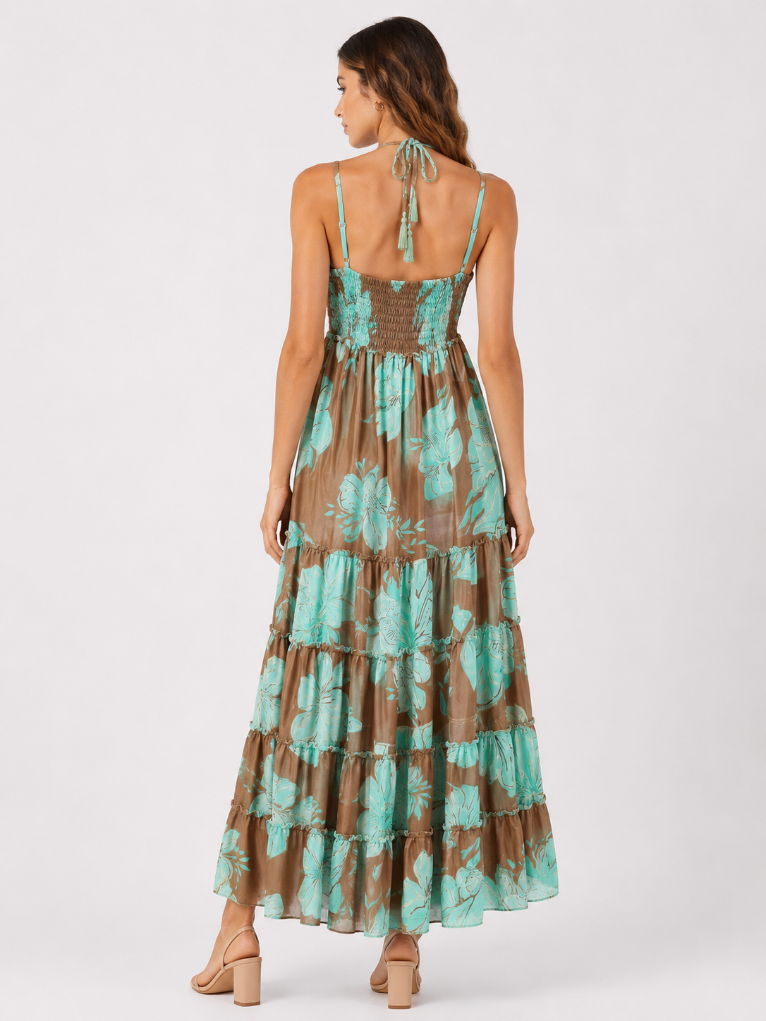 Isla Embroidered Boho Maxi Dress