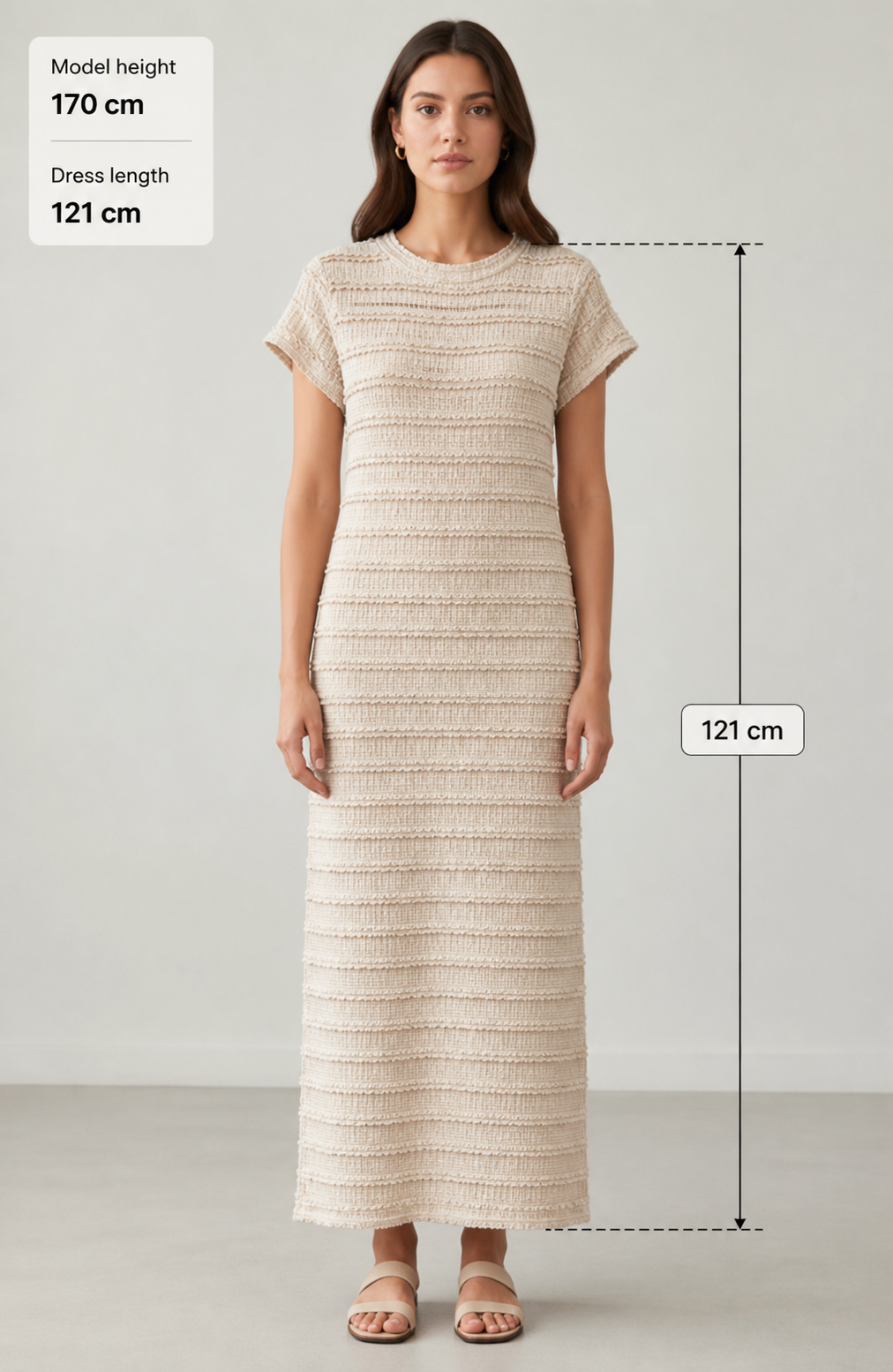 Comfort T-Shirt Maxi Jurk