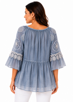 Bella Lace Detail Blouse