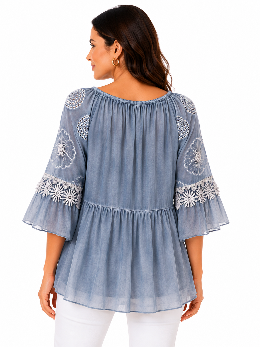 Bella Lace Detail Blouse