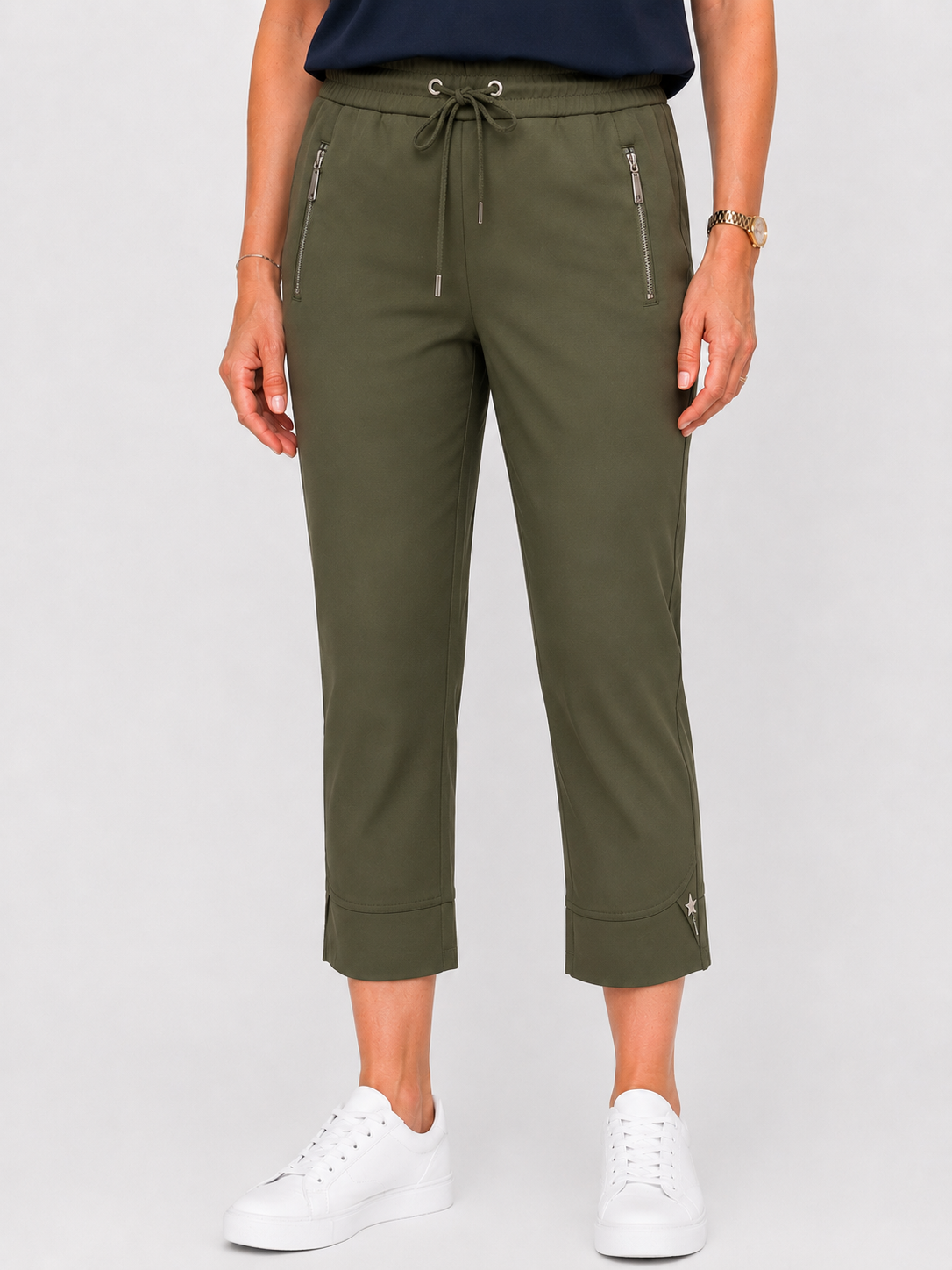 Olivia Comfort Stretch Driekwartbroek
