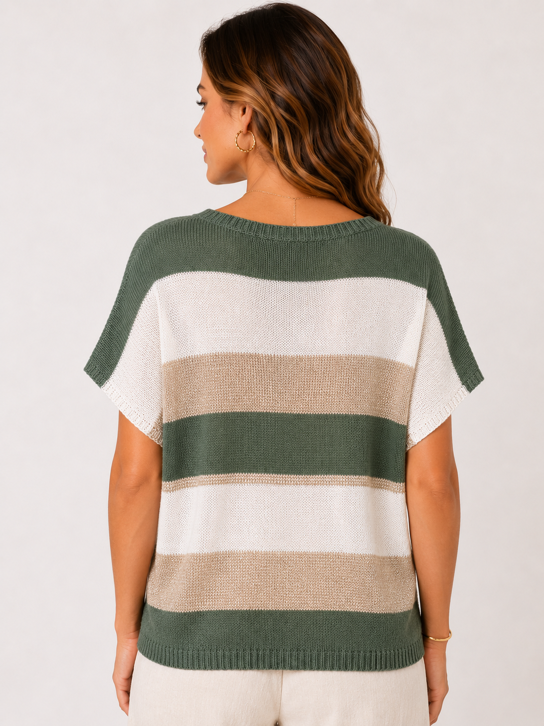 Rosalie Streepjes Top
