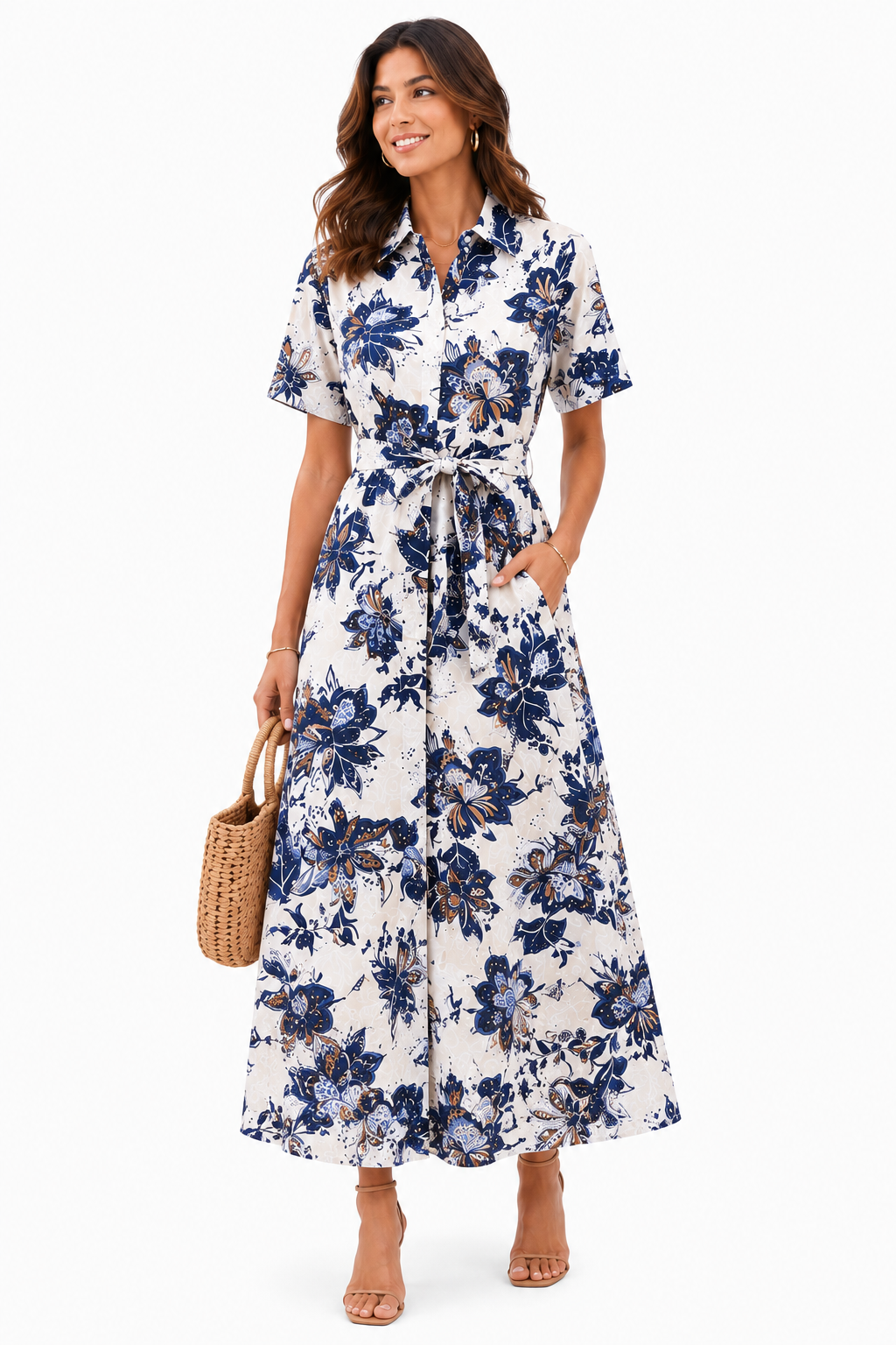 Florence Katoenen Blousejurk