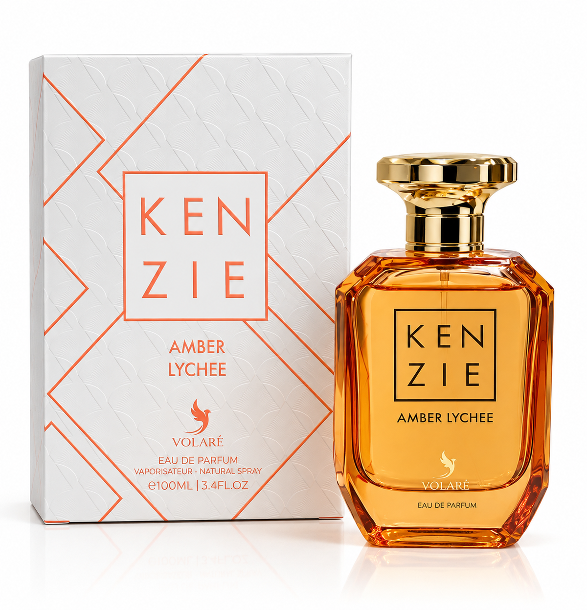 Volare Kenzie Amber Lychee Eau de Parfum 100 ml – Made in U.A.E.