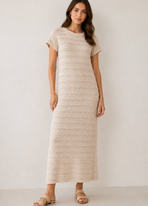 Comfort T-Shirt Maxi Jurk