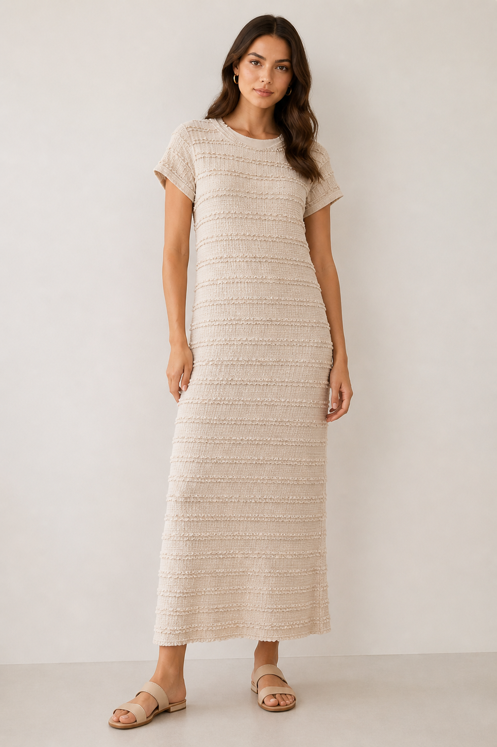 Comfort T-Shirt Maxi Jurk