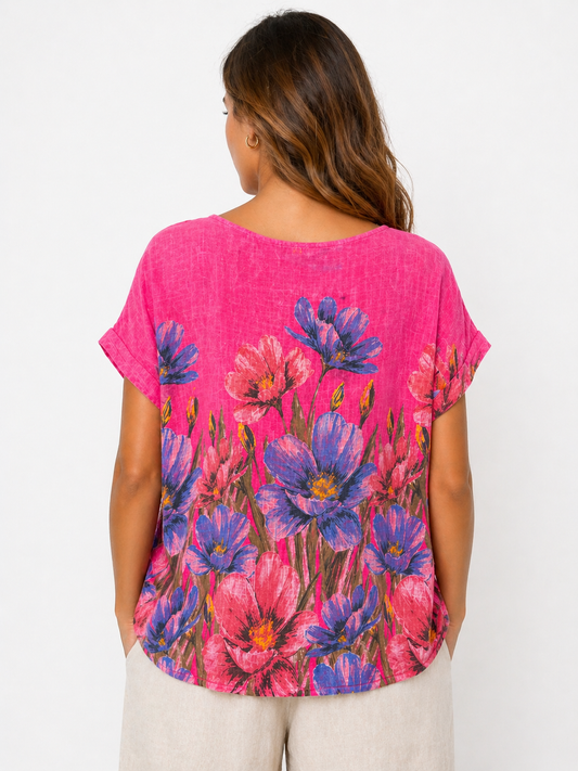 Luchtige Bloemen Top