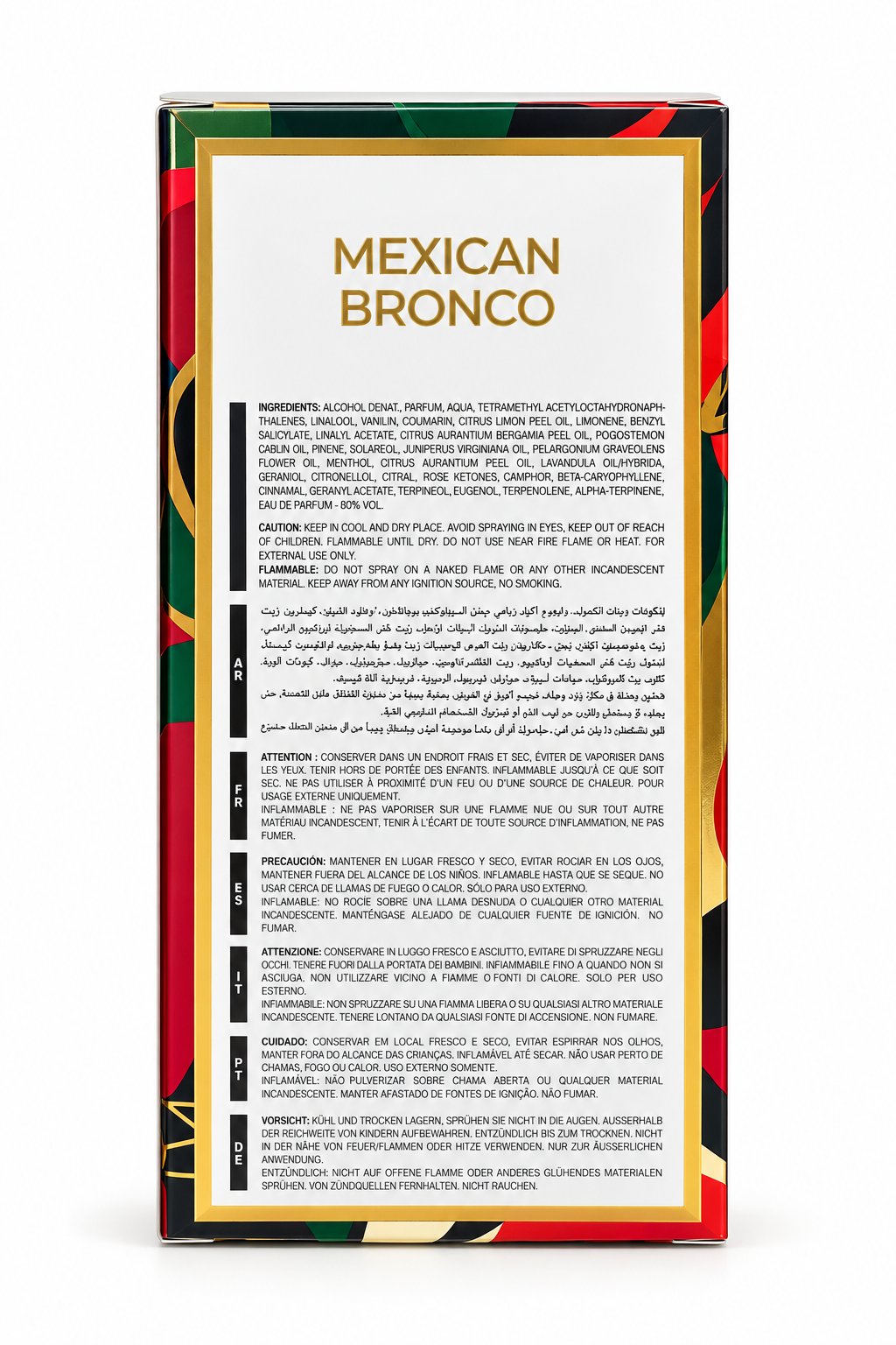 Volaré Mexican Bronco Eau de Parfum 25 ml – Made in U.A.E.