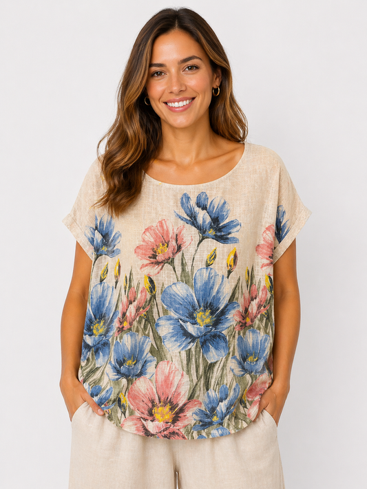 Luchtige Bloemen Top