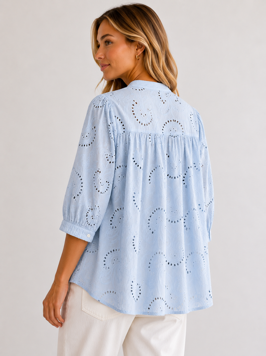 Elara Cotton Luxe Top