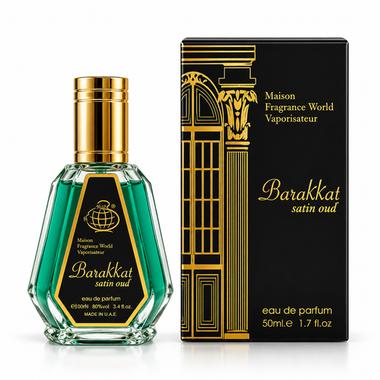 Barakkat Satin Oud Eau de Parfum – 50 ml – Made in U.A.E.