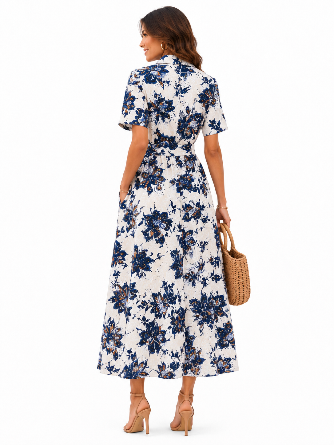 Florence Katoenen Blousejurk