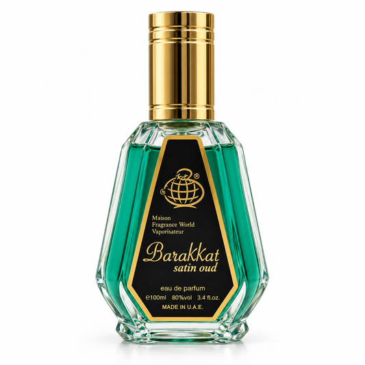 Barakkat Satin Oud Eau de Parfum – 50 ml – Made in U.A.E.